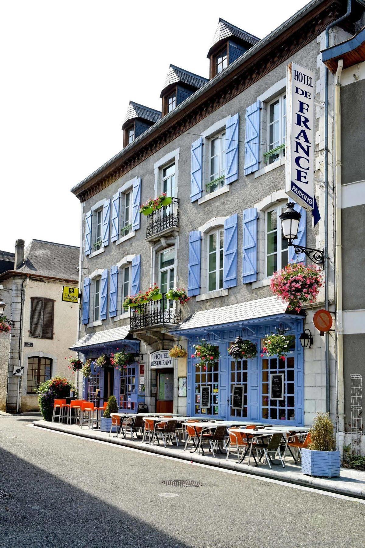 Logis Hotel De France Arudy Exteriör bild