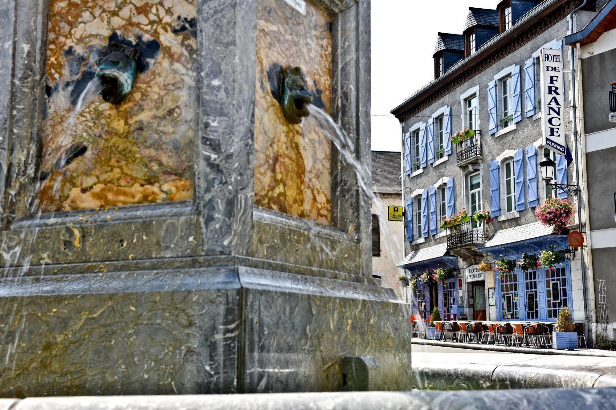 Logis Hotel De France Arudy Exteriör bild